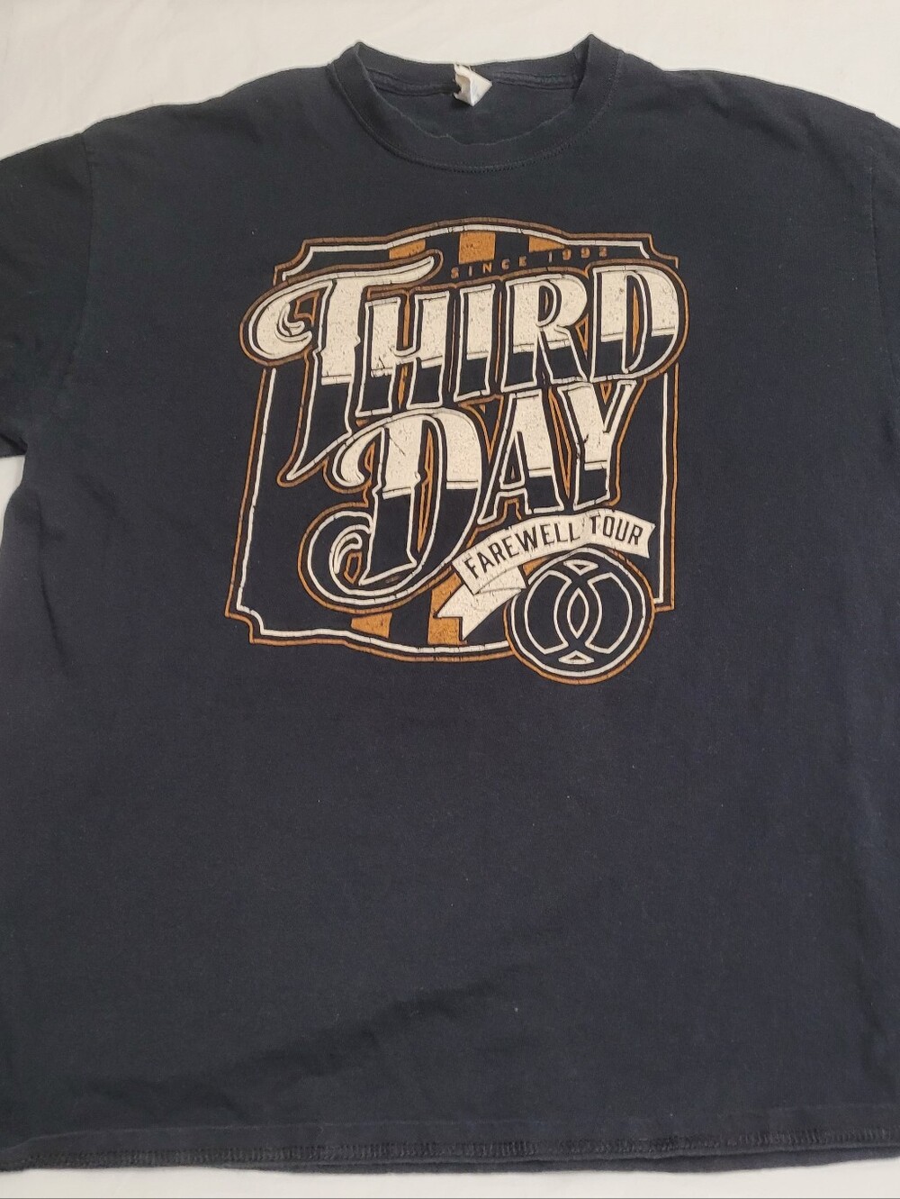 Third Day Farewell Tour 2018  Concert T-Shirt Mens Size XL Black